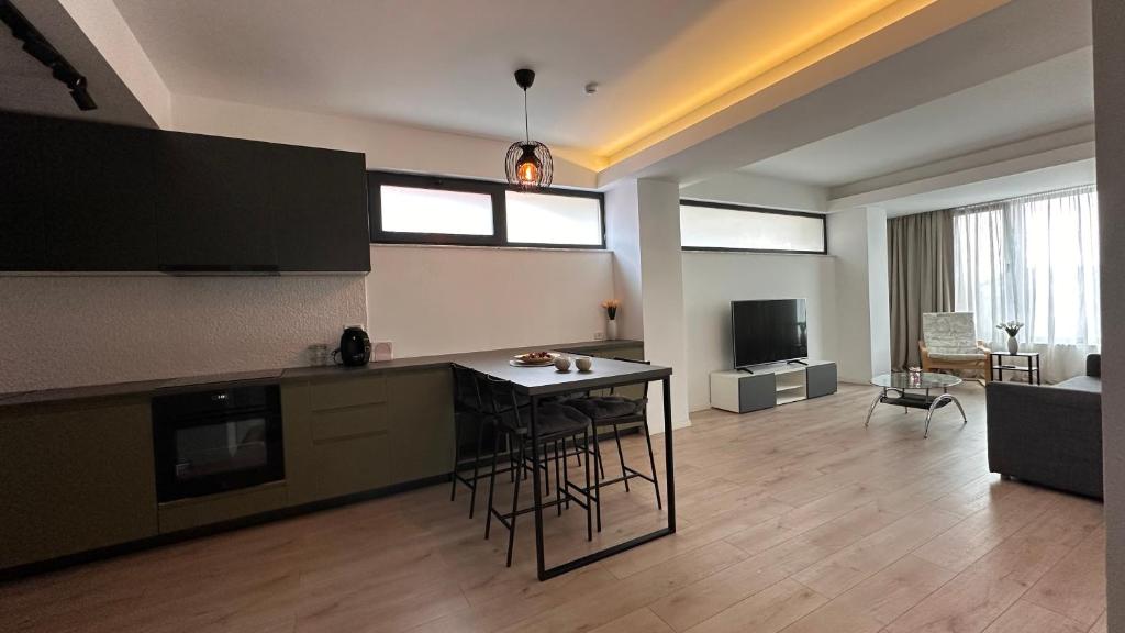 Interior modern Warm Apartments București